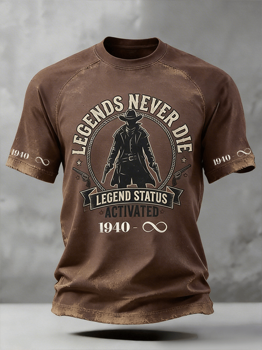 Men's Legend Never Die Short Sleeve T-shirt
