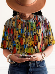 Women's Juneteenth Print Casual Tee