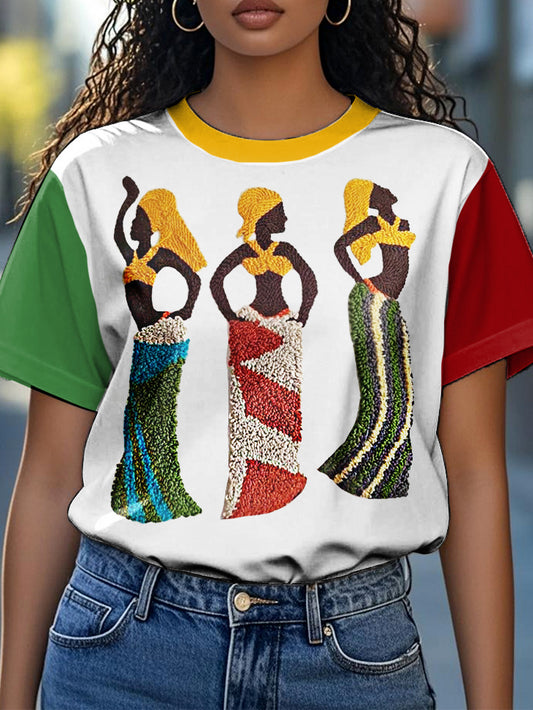 Women's short-sleeved T-shirt