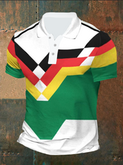 Men's 1865 Juneteenth Print POLO