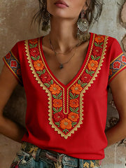 Women's Mexican Art Cinco de Mayo T-Shirt