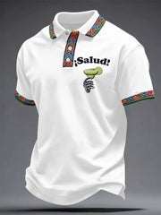 Men's Funny Cinco De Mayo Drinks Printed Casual Tops