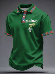 Men's Funny Cinco De Mayo Drinks Printed Casual Tops