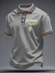 Men's Funny Cinco De Mayo Drinks Printed Casual Tops