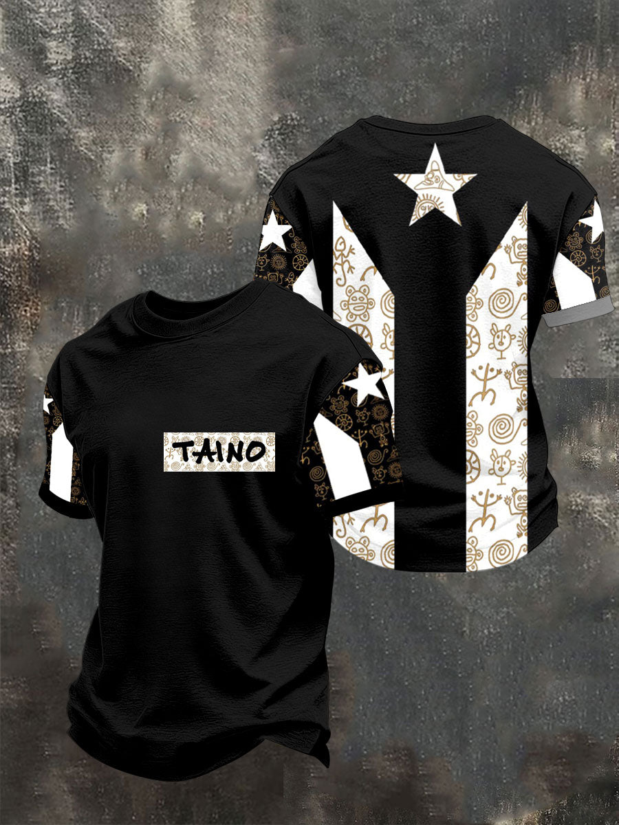 Men's Puerto Rico Printed short sleeves t-shirt