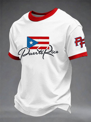 Men's Puerto Rico Printed short sleeves t-shirt