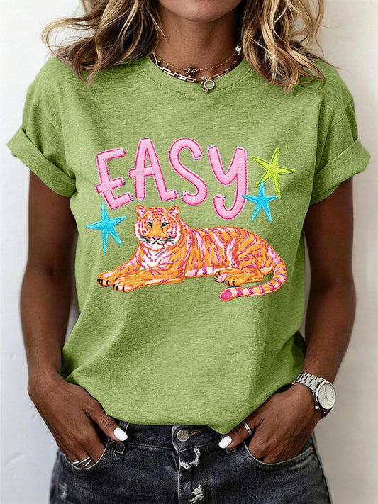 Women's Funny Tiger T-Shirt
