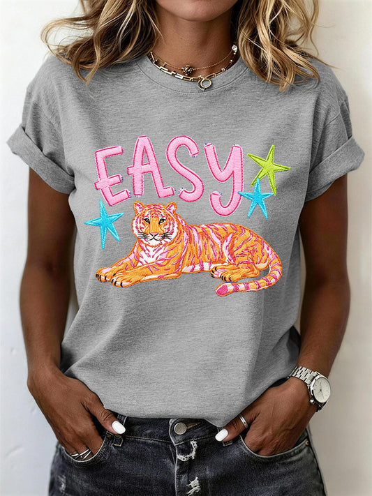 Women's Funny Tiger T-Shirt