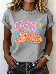 Women's Funny Tiger T-Shirt