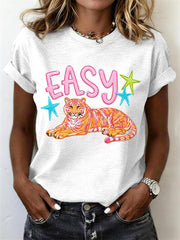 Women's Funny Tiger T-Shirt