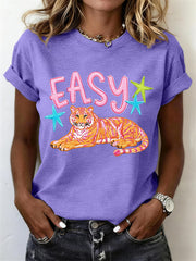 Women's Funny Tiger T-Shirt