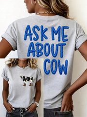 Women's Funny Cow T-Shirt
