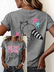 Women's Funny Raccoon T-Shirt