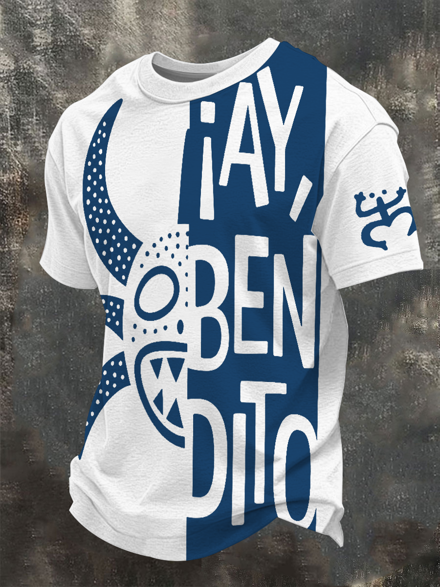 Men's Puerto Rico Printed short sleeves t-shirt