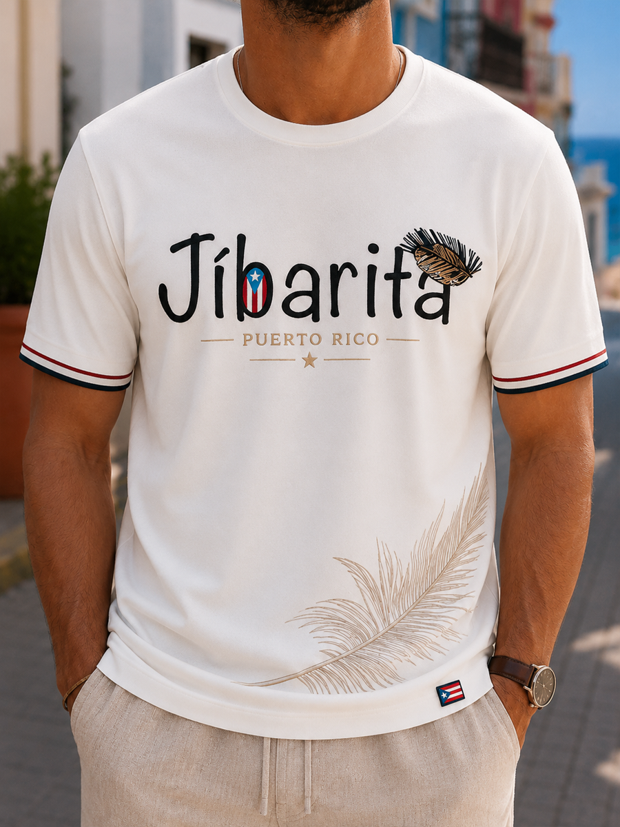 Men's Puerto Rico Printed short sleeves t-shirt