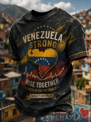 Men's Pray For Venezuela Print T-shirt