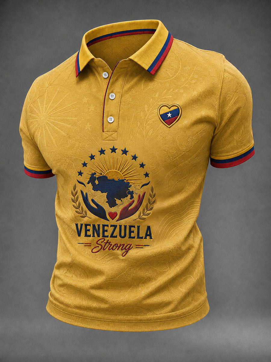 Men's Venezuela Strong Printed Shirt