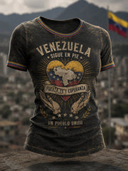Women's Pray For Venezuela Print T-shirt