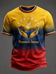 Men's Venezuela Strong Printed T-shirt