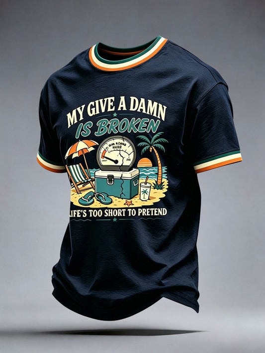 Men's My Give A Damn Is Broken T-Shirt