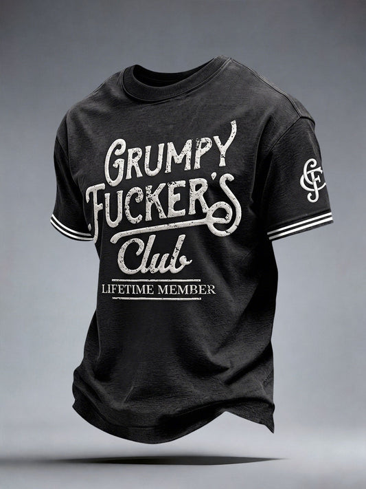 Men's Grumpy Fucker's Club T-shirt
