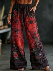 Women's Gothic Style Cotton Linen Pants