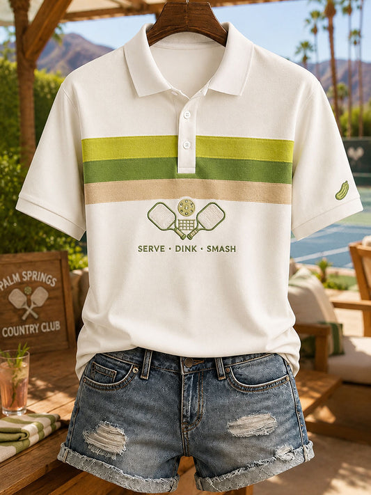 Women's Pickleball Polo T-Shirt