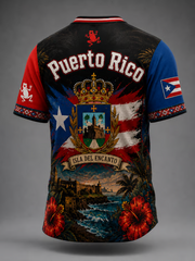 Men's Puerto Rico Printed short sleeves t-shirt