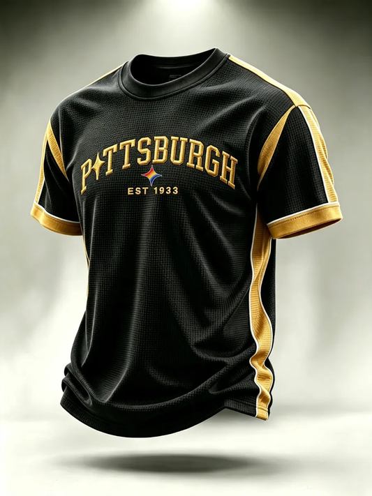 Men's Pittsburgh Football Short Sleeves T-shirt