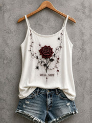 Women's Gothic Rose Tank Top
