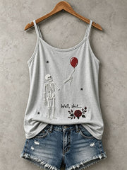 Women's Gothic Skull Tank Top