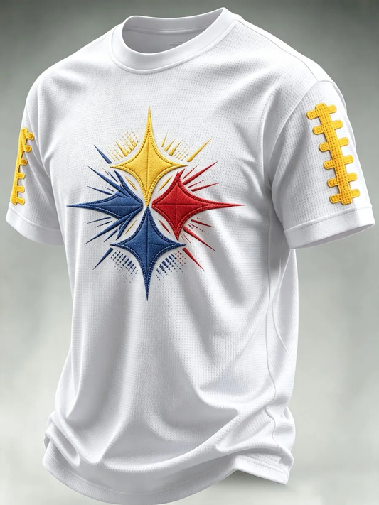 Men's Pittsburgh Football Short Sleeves T-shirt