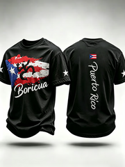 Men's Puerto Rico Printed short sleeves t-shirt