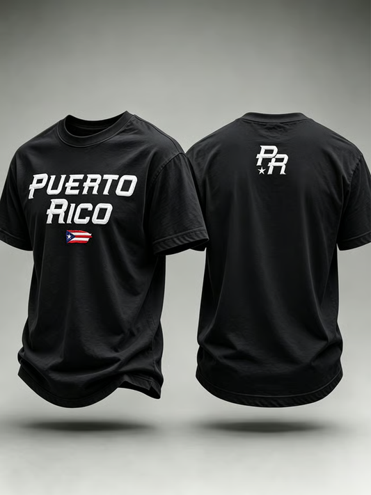 Men's Puerto Rico Printed short sleeves t-shirt
