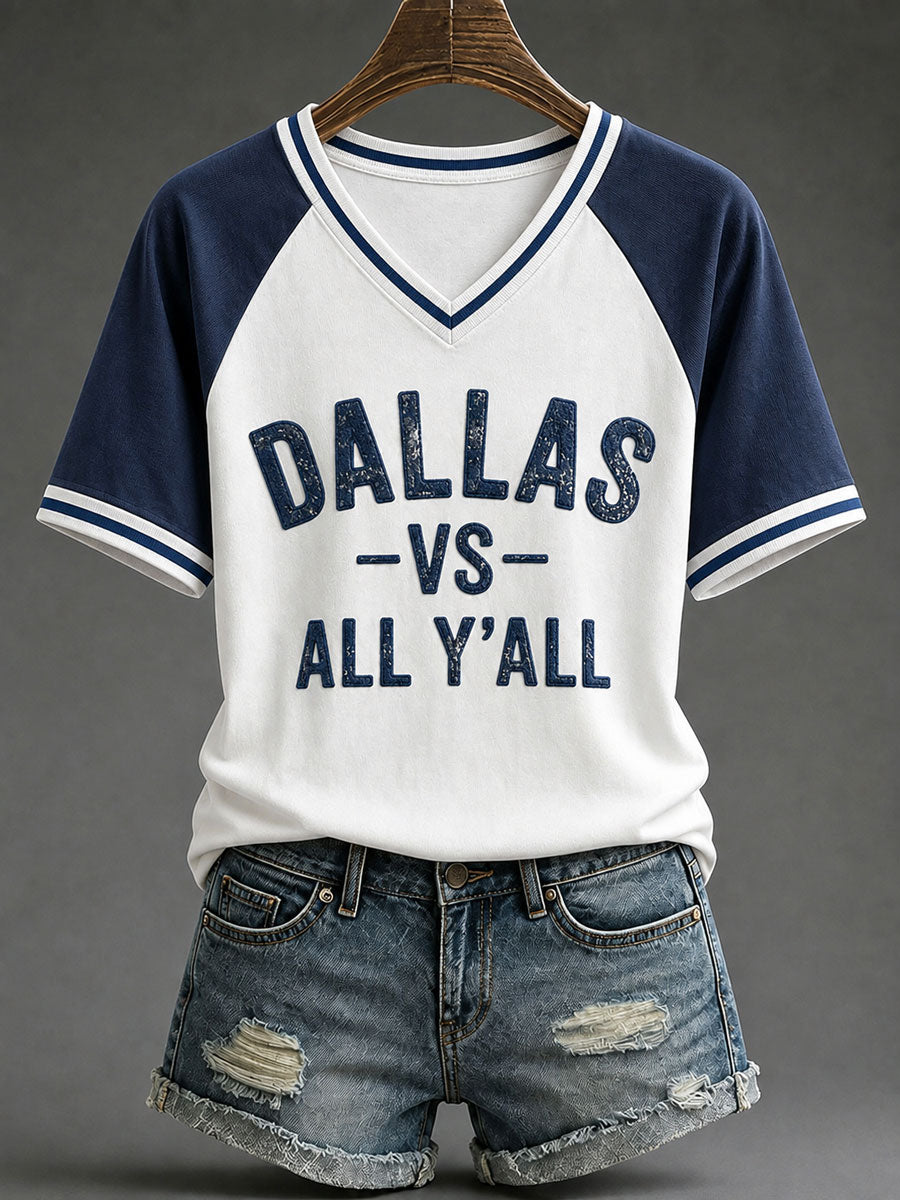 Women's Game Day Football Casual T-Shirt