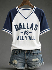 Women's Game Day Football Casual T-Shirt