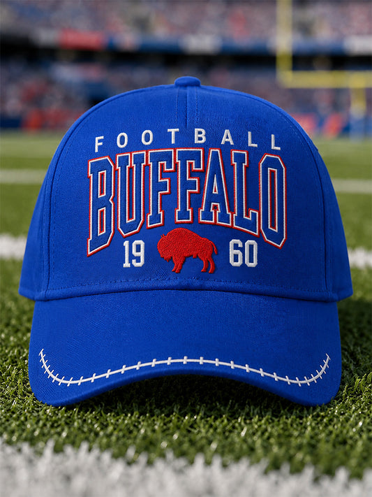 Unisex Football Lover Buffalo Print Hat