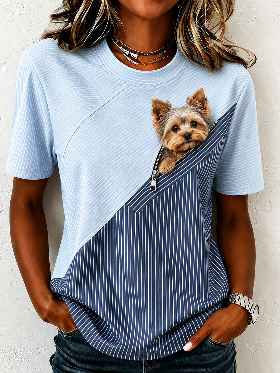 Women's Fun Yorkshire Terrier T-Shirt