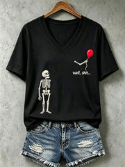 Women's Gothic Skull T-Shirt