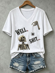 Women's Gothic Skull T-Shirt