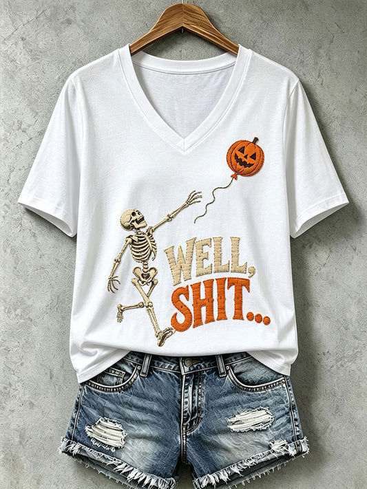 Women's Gothic Skull T-Shirt