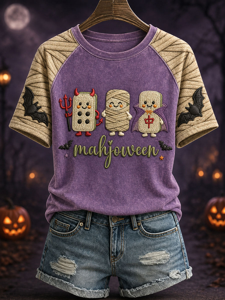 Women's Halloween Mahjong T-Shirts