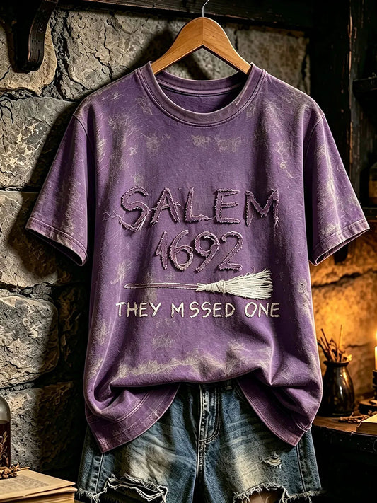 Women's Salem 1692 They Missed One Short-sleeved T-shirt
