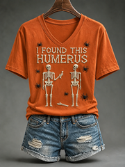 Women's I Found This Humerus Short-sleeved T-shirt