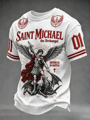 Men's SAINT MICHAEL The Archangel Print T-shirt