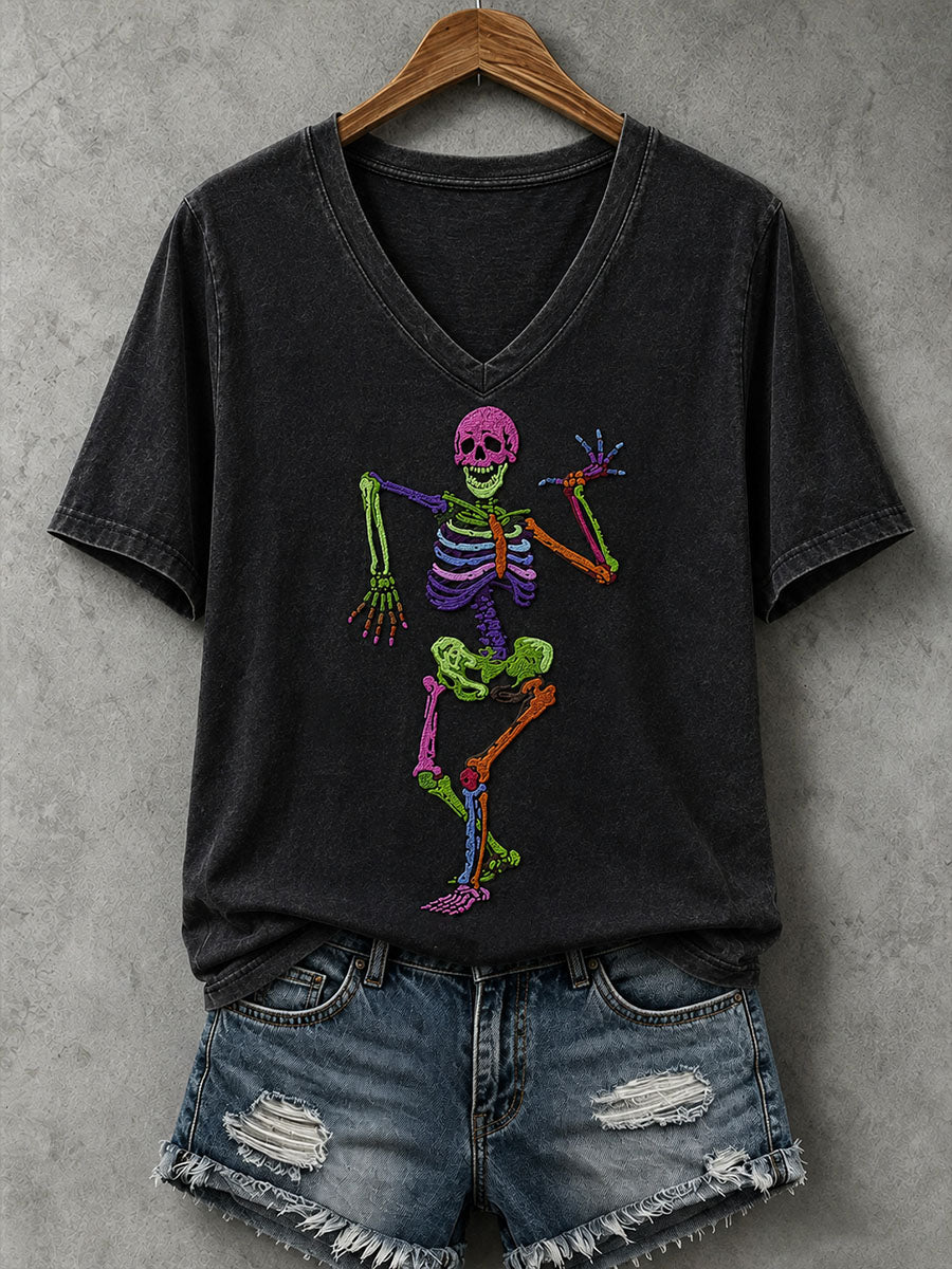 Women's Gothic Skull T-Shirt