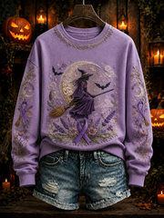 Women's In September We Wear Purple Regular Sweatshirt
