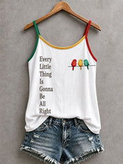 Women's Every Little Thing Is Gonna Be All Right Tank Top