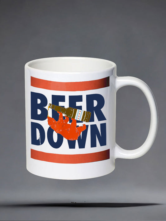Chicago Football Lover Bear Art Mugs Beer Glasses