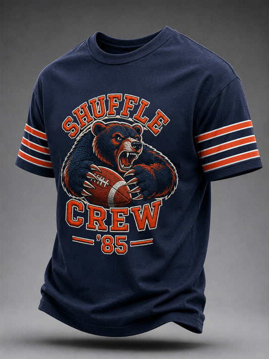 Men's Shuffle Like It’s 1985 Football Gameday Gift For Football Fans Casual Tee